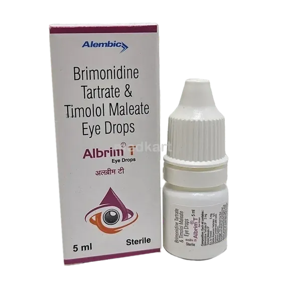 albrim t eye drops 5 ml